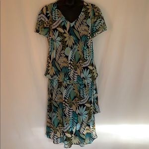 R&K floral women’s 2 piece dress